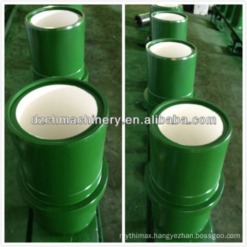 Ceramic slurry pump cylinder liner